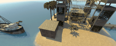 Background preview of CS2 map ze_voodoo_islands_p