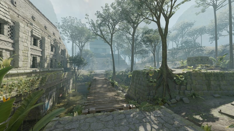 Full view of CS2 map de_ancient