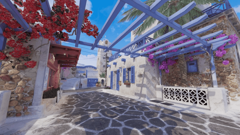 Full view of CS2 map de_thera