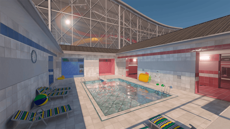 Full view of CS2 map fy_pool_day